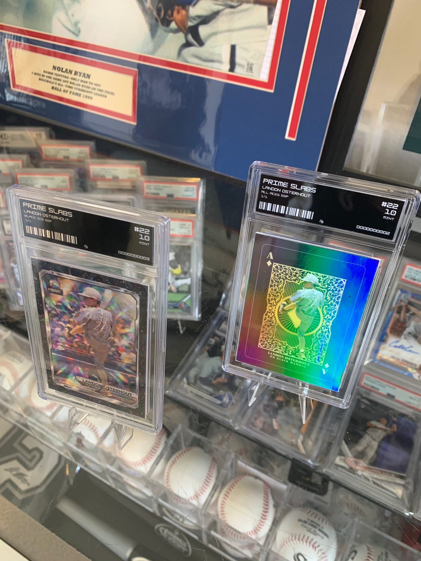 Two Prime Slabs holographic custom slabs of Landon Osterhout